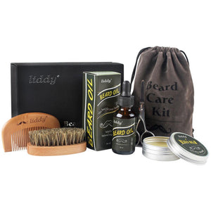 6pcs Beard Oil Set Beard Care Kit