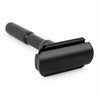 QShave Luxurious Black Adjustable Safety Razor