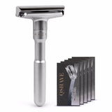 Men Gift Retro Wet Shaving Safety Blade Razor