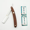 Red Sour Skill Wooden Handle Razor