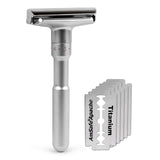 Adjustable Safety Razor Qshave Mens Shaving