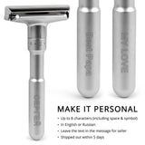 Adjustable Safety Razor Qshave Mens Shaving