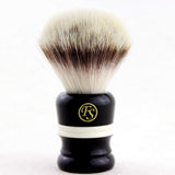 Synthetic fiber shaving brush