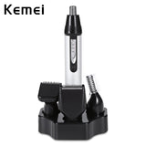 Kemei 4 in 1 New Fashion Rechargeable Hair Trimmer