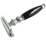 Acrylic Metal Wood Handle Razor